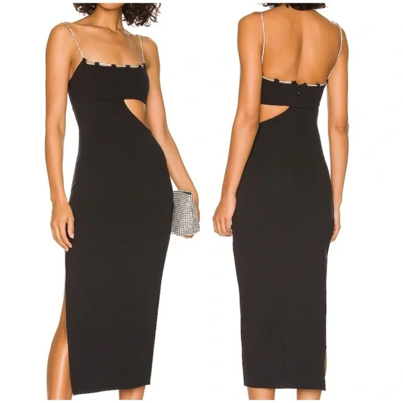 midi dress with crop top The Darling Days Crop Top & Midi Skirt Set L / Red